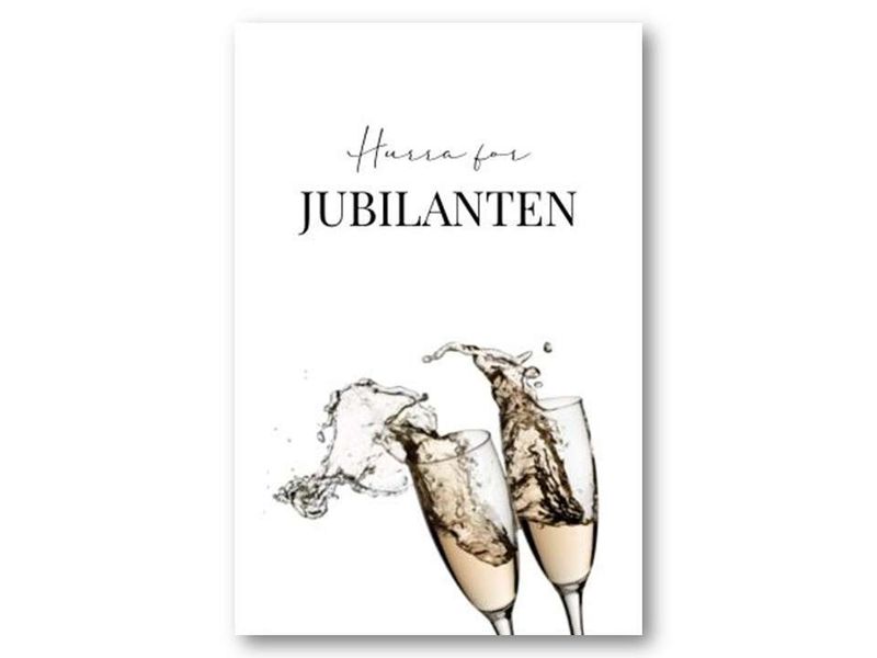 Hurra for jubilanten | 10x15 cm