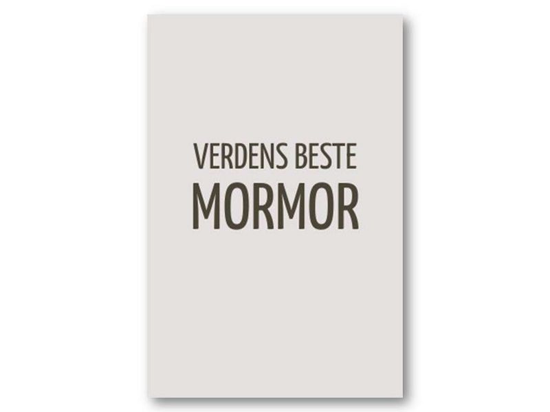 Verdens beste mormor | 10x15 cm