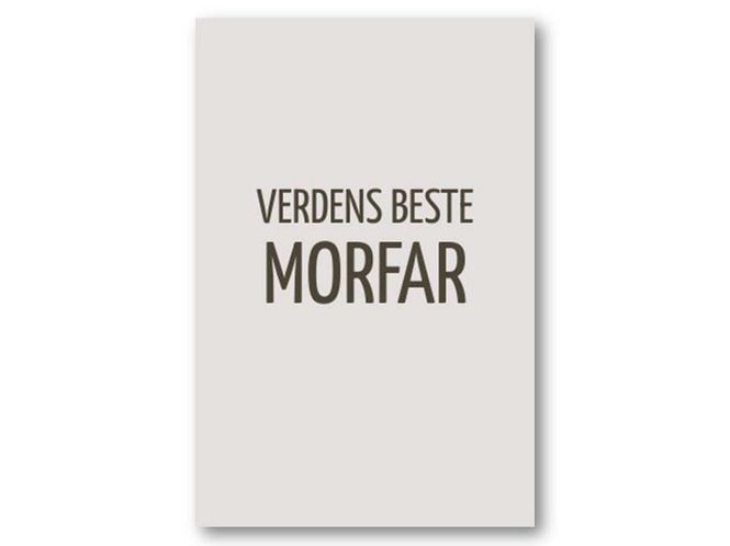 Hovedbilde Verdens beste morfar | 10x15 cm