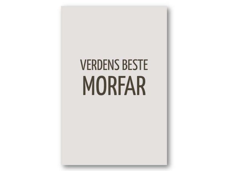 Verdens beste morfar | 10x15 cm
