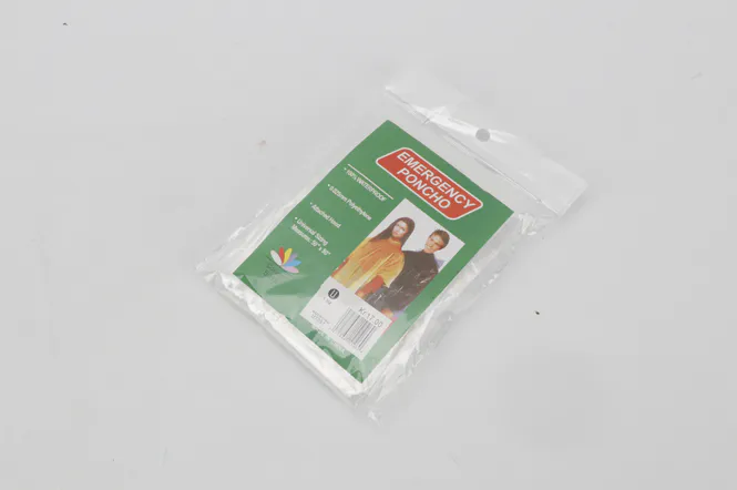 Hovedbilde Regnponcho, gjennomsiktig.