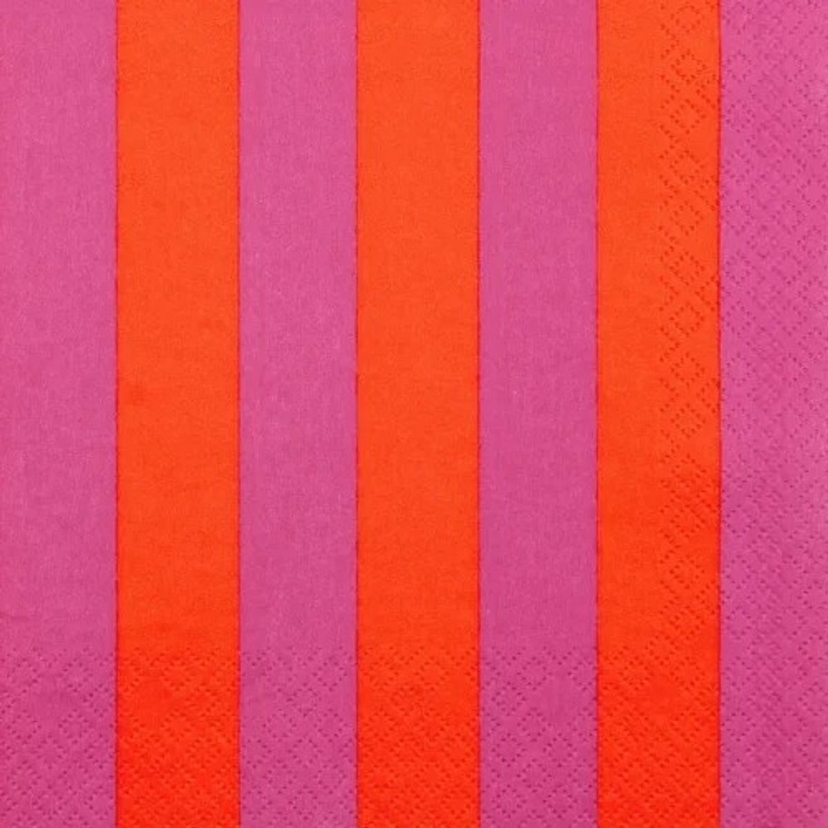 Servietter, Enkle striper fuksia, vanlig