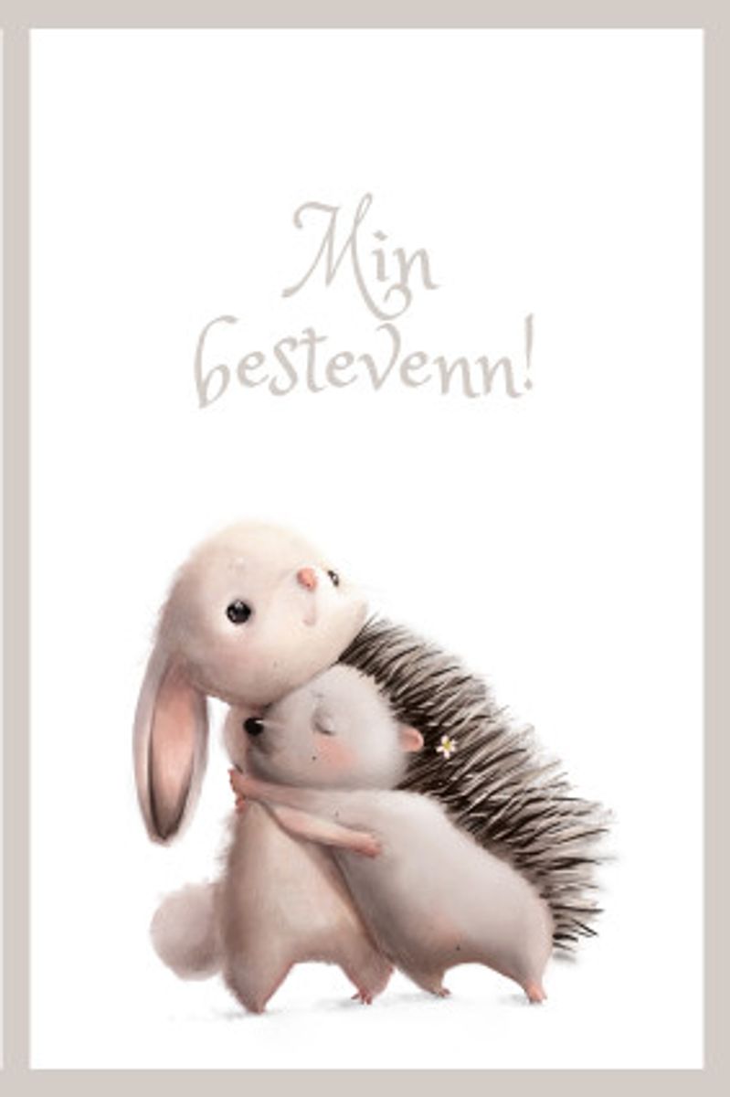 Min bestevenn | 10x15 cm