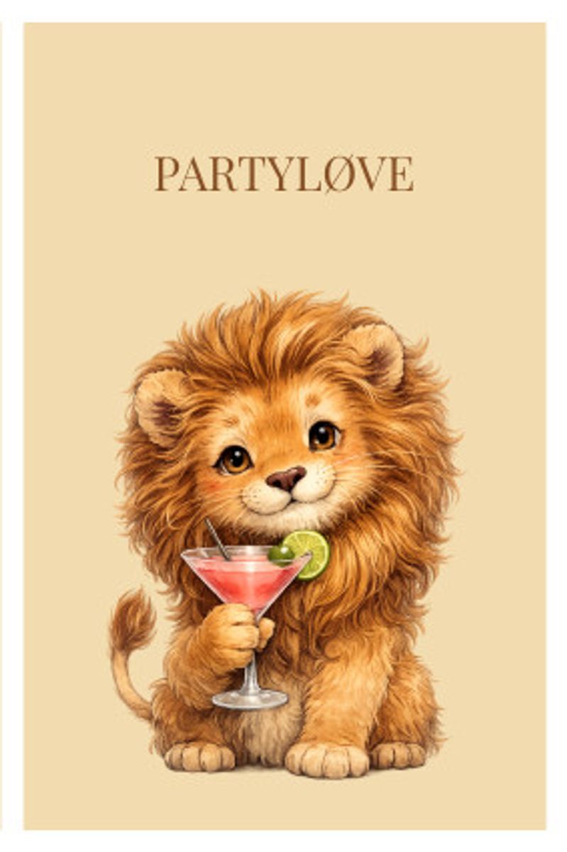 Partyløve | 10x15 cm