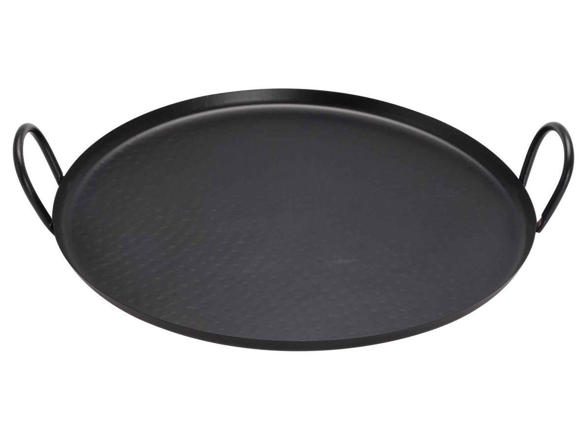 Serveringsbrett stål med håndtak