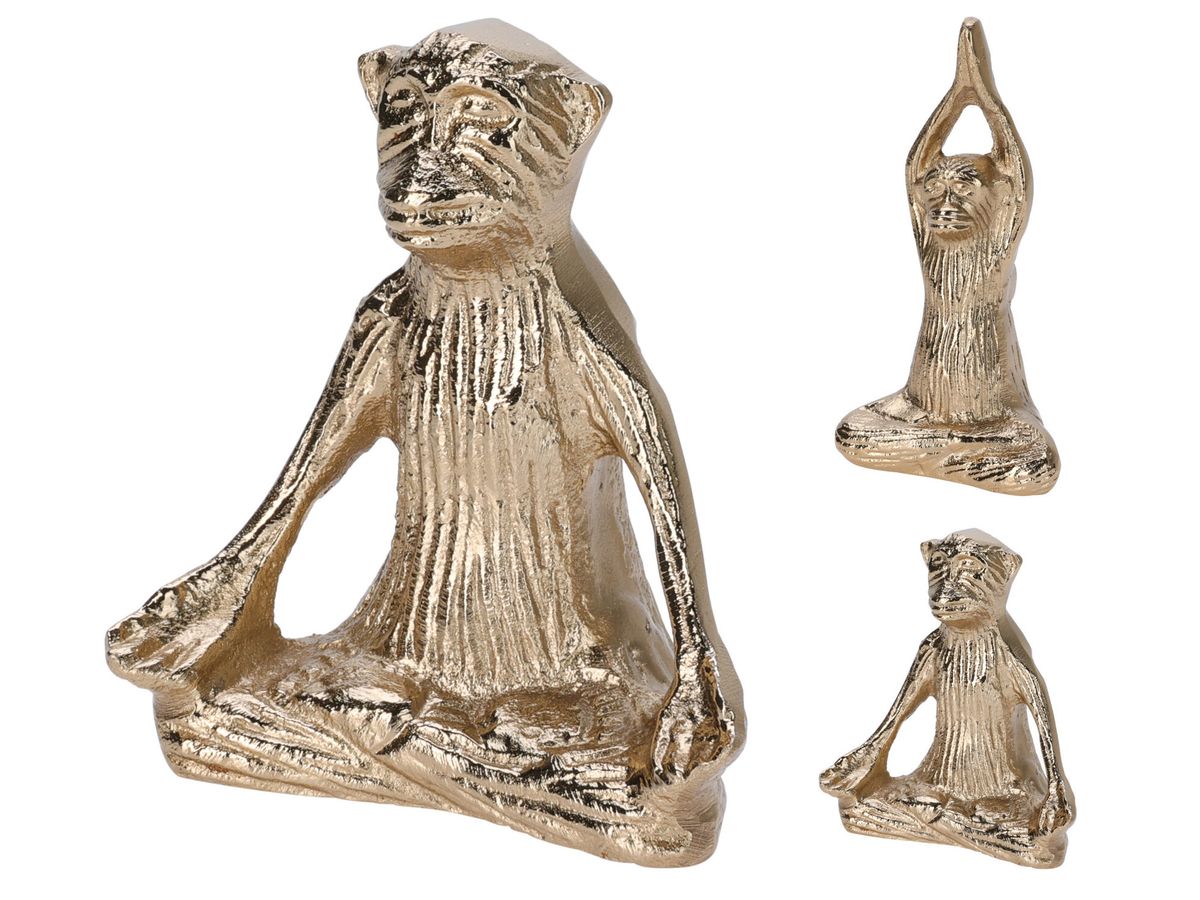 Apefigur gull