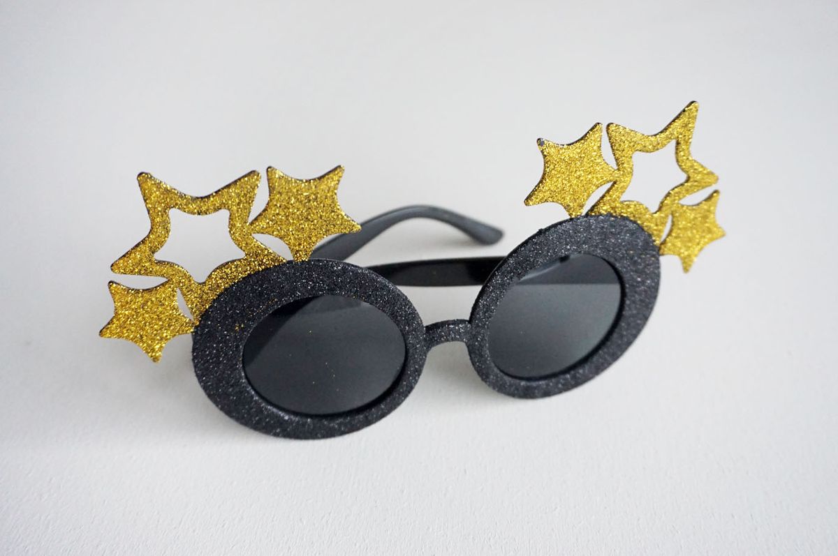 Partybriller, 19x10 cm, plast